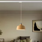 Creative Cables függeszték Függesztett lámpa Coppa árnyékkal és sínadapterrel