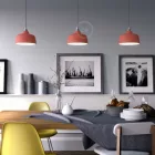 Creative Cables függeszték Függesztett lámpa textil kábellel, Cup kerámia lámpaernyővel és fém részletekkel PDMCRRX07EKSTRSS-L