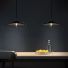 Creative Cables függeszték Függesztett lámpa textil kábellel, Swing lámpaernyővel és fém részletekkel PDMGORC04PAM13VNO