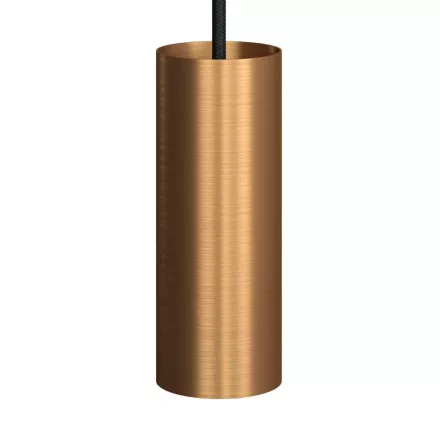 Creative Cables függeszték Függesztett lámpa textil kábellel, Tub-E14 lámpaernyővel és fém részletekkel