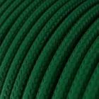 Creative Cables függeszték Függesztett lámpa textil kábellel, UFO kétoldalas fa lámpaernyővel és fém PDMPNRM21UFO12-L