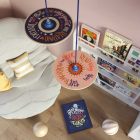 Creative Cables függeszték Függesztett lámpa textil kábellel, UFO Pemberly Pond fa lámpabúrával és PDMPNRM34UFO01P-L