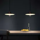 Creative Cables függeszték Függesztett lámpa textil kábellel, Swing lámpaernyővel és fém részletekkel PDMRAERM43PAM13VRL-L