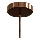 Creative Cables függeszték Függesztett lámpa textil kábellel és kontrasztos fém részletekkel PDMRAERM66SERM1-L