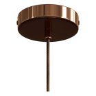 Creative Cables függeszték Függesztett lámpa textil kábellel és kontrasztos fém részletekkel PDMRAERM66SERM1