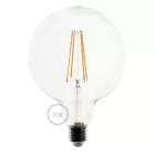 Creative Cables függeszték Függesztett lámpa textil kábellel és maratott alumínium lámpatartóval PDMRAKBRERM43SERM1-L