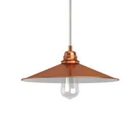   Creative Cables függeszték Függesztett lámpa textil kábellel, Swing lámpaernyővel és fém részletekkel PDMRARC01PAM13VRL-L