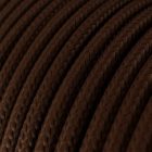 Creative Cables függeszték Függesztett lámpa textil kábellel, ipari kerámia lámpaernyővel és fém bevonattal PDMRARM13EKPSRUBI