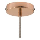 Creative Cables függeszték Függesztett lámpa textil kábellel, kerámia lámpaernyővel és fém részletekkel PDMRARR03EKPCNERA-L