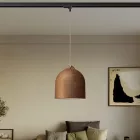 Creative Cables függeszték Sínfüggesztett lámpa Campana M kerámia árnyékkal