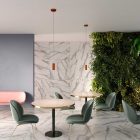 Creative Cables függeszték Függesztett lámpa textil kábellel, Tub-E14 lámpaernyővel és fém részletekkel PDMRASSPOTRM01