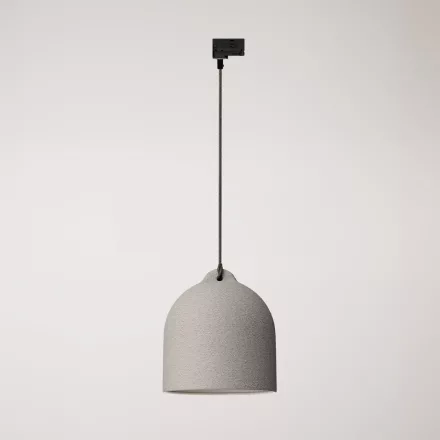 Creative Cables függeszték Sínfüggesztett lámpa Campana M kerámia árnyékkal