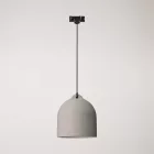 Creative Cables függeszték Sínfüggesztett lámpa Campana M kerámia árnyékkal