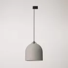 Creative Cables függeszték Sínfüggesztett lámpa Campana M kerámia árnyékkal