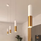 Creative Cables függeszték Függesztett lámpa szövetkábelekkel és Tub-E14 dupla lámpaernyővel