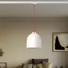 Creative Cables függeszték Sínfüggesztett lámpa Campana M kerámia árnyékkal