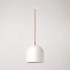 Creative Cables függeszték Sínfüggesztett lámpa Campana M kerámia árnyékkal