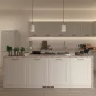 Creative Cables függeszték Függesztett lámpa textil kábellel és lámpaernyővel Mini Bell XS kerámia