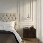 Creative Cables függeszték Függesztett lámpa textil kábellel, fém részletekkel és 7 cm-es kábelbilinccsel