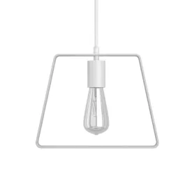   Creative Cables függeszték Függesztett lámpa textil kábellel, Duedì Base lámpaernyővel és fém részletekkel PDMVBORM01PAM18-L