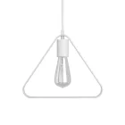 Creative Cables függeszték Függesztett lámpa textil kábellel, Duedì Apex lámpaernyővel és fém részletekkel PDMVBORM01PAM19