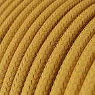 Creative Cables függeszték Olasz gyártmányú függesztett lámpa szövetkábelrel, Swing Pastel lámpaernyővel és fém PDMVBORM25PAM13MU-L