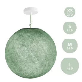   Creative Cables függeszték Függesztett lámpa gömb alakú lámpaernyővel PDMVBORX08CP3995-L