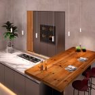 Creative Cables függeszték Függesztett lámpa textil kábellel, Tub-E14 lámpaernyővel és fém részletekkel PDMVBOSPOTRM01-L