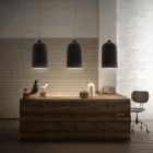 Creative Cables függeszték Függesztett lámpa textil kábellel és Bell XL kerámia lámpaernyővel PDMVNCALARN03