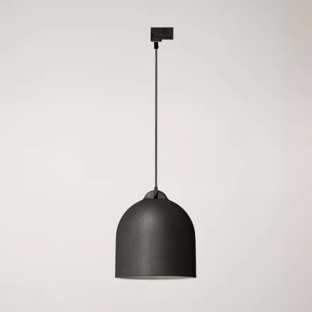 Creative Cables függeszték Sínfüggesztett lámpa Campana M kerámia árnyékkal