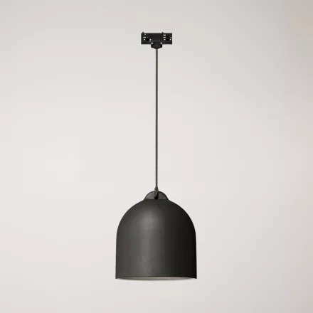 Creative Cables függeszték Sínfüggesztett lámpa Campana M kerámia árnyékkal