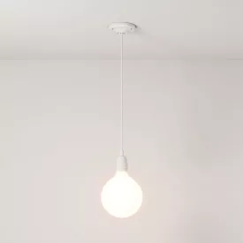   Creative Cables függeszték Függesztett lámpa textil kábellel és színes porcelán részletekkel PDPBIRM01-L