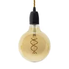 Creative Cables függeszték Függesztett lámpa csavart textil kábellel és porcelán részletekkel PDPNETM05-L