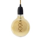 Creative Cables függeszték Függesztett lámpa csavart textil kábellel és porcelán részletekkel PDPNETM05