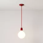 Creative Cables függeszték Függesztett lámpa textil kábellel és színes porcelán részletekkel PDPRORM09-L