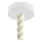 Creative Cables design lámpa 3XL 30 mm-es hajózási zsinórral és festett fa részletekkel ellátott PDWB3010S10-L