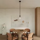 Creative Cables függeszték Függesztett lámpa XL 16 mm-es hajózási zsinórral, festett fa részletekkel PDWN1610S50