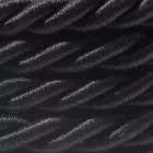 Creative Cables függeszték Függesztett lámpa XL 16 mm-es hajózási zsinórral, festett fa részletekkel PDWN1610S50