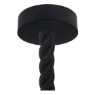 Creative Cables design lámpa 3XL 30 mm-es hajózási zsinórral és festett fa részletekkel ellátott PDWN3010S50-L