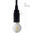 Creative Cables design lámpa Bakelit E14 lámpatartó készlet PL14BNLI