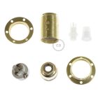 Creative Cables lámpatest Kettős hüvelyes fém E14 lámpafoglalat készlet lámpaernyőhöz PL14MOTTF