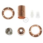 Creative Cables lámpatest Kettős hüvelyes fém E14 lámpafoglalat készlet lámpaernyőhöz PL14MRATF