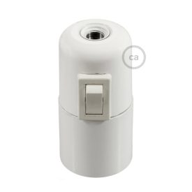   Creative Cables foglalat Bakelit E27 lámpafoglalat készlet kapcsolóval PL27BBLIN