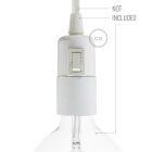 Creative Cables foglalat Bakelit E27 lámpafoglalat készlet kapcsolóval PL27BBLIN