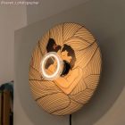 Creative Cables lámpatest Kettős hüvelyes bakelit E27 lámpafoglalat készlet lámpaernyőhöz PL27BNTF