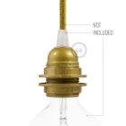 Creative Cables lámpatest Kettős hüvelyes bakelit E27 lámpafoglalat készlet lámpaernyőhöz PL27BOTF