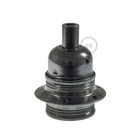 Creative Cables lámpatest E27 fém lámpafoglalat készlet dupla gyűrűs anyával lámpaernyőhöz PL27MBRTFTERM