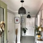 Creative Cables lámpatest E27 fém lámpafoglalat készlet dupla gyűrűs anyával lámpaernyőhöz PL27MBRTFTERM