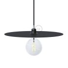 Creative Cables lámpatest E27 fém lámpafoglalat készlet dupla gyűrűs anyával lámpaernyőhöz PL27MZVCFU szürke