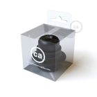 Creative Cables lámpatest E27 fém lámpafoglalat készlet dupla gyűrűs anyával lámpaernyőhöz PL27MZVCFU szürke